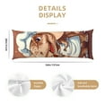 thumbnail image 3 of Fotbe Dinosaur Baking Delight Funda para Almohada Corporal con Diseño, Funda de Microfibra Ultrasuave de 20x54 Pulgadas, Ropa de Cama Elegante, 3 of 7