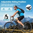 thumbnail image 5 of Elifine 27.5" Electric Mountain Bike for Adult 500W Electric Bicycle with 48V 10.4Ah Long-Lasting Battery, LCD, Lockable Suspension Fork, 5 Riding Modes, 21 Speed Mountain Ebike, UL2849, 5 of 9