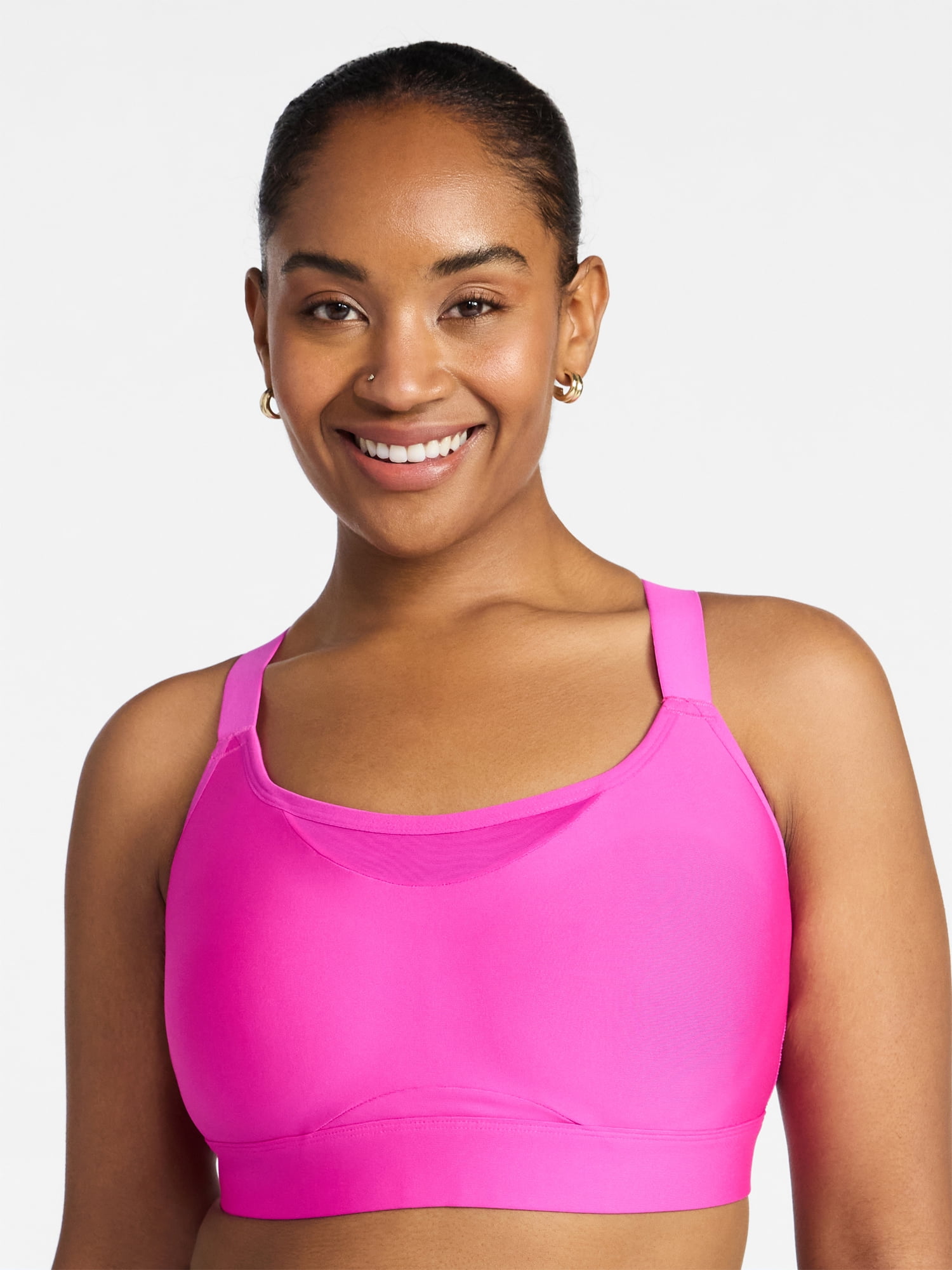 Avia Cross Back Sports Bra for Women, High Support, S-3XL