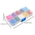 thumbnail image 2 of OATIPHO Volcanic Stone Beads Assorted Color for Jewelry Making 180Pcs, 2 of 6