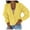 Yellow, variant on Vedolay Sweaters for Women Fall Women Casual Long Sleeve Cardigan Beige,One Size