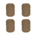 thumbnail image 5 of 1 Pack Soap Saver Holder for Bar Soap Shower Bathroom Dish Self Draining Lift Pad Porous Construction air circulate 2.9" x 4.5" Non-BPA Non- Durable(Brown), 5 of 5