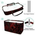 thumbnail image 4 of Spider Web Large Capacity Reusable Beach Bag with Storage Bins and Shopping Basket - Foldable Oxford Cloth Tote for Beach, Pool, and Laundry, 4 of 7