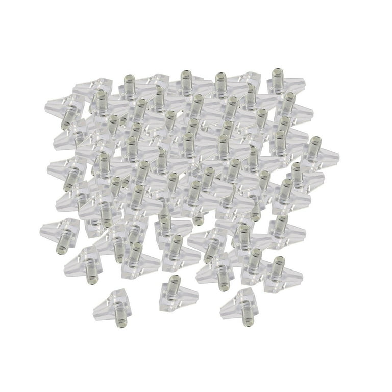 100 Pieces Shelf Pins Replacement Seperator Shelves Support