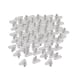 thumbnail image 3 of 100 piezas de pasadores de estante, clavijas de soporte para muebles de gabinete, soporte de estantes, pernos de estante de repuesto para armario, transparente perfecl Soportes para estantes, 3 of 8