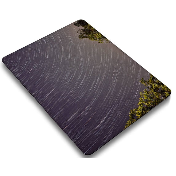 KSK KAISHEK Compatible with Old MacBook Pro 15 inchs Case 2015 - 2012 Release Model A1398, Plastic Hard Shell + Black Keyboard Cover, Plants series 0706