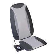 Relaxzen 60-2950L Full Back Shiatsu Massage Cushion, Gray
