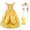 A-Dress Accessories, variant on Wanke Princess Dress Up Costume for Girls Birthday Cosplay Party with Accessories, Yellow