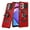 Red, variant on SPY Case for Moto G Power 5G 2023 Case w/Tempered Glass Screen Protector [Military Grade] Ring Car Mount Kickstand Shockproof Hard Case - Rose Gold