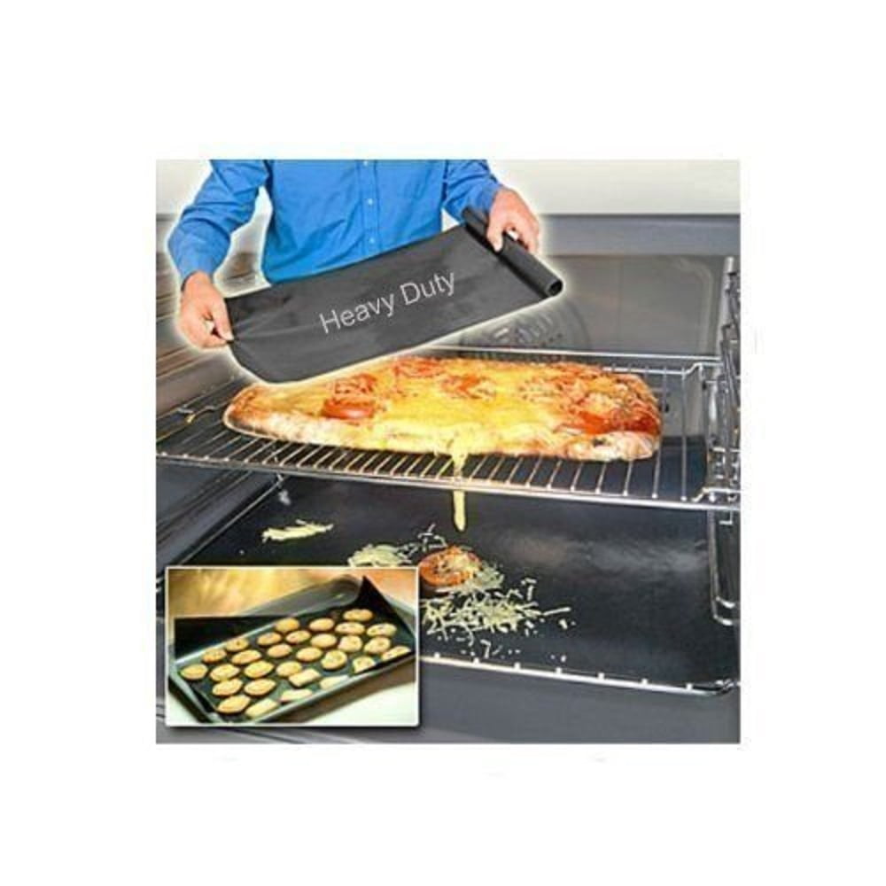 NonStick Oven Liner Reusable Spill Mat Teflon Baking Aide Dishwasher