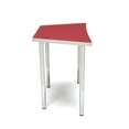 thumbnail image 3 of OFM Adapt 26" Trapezoid Training Table in White, 3 of 4