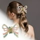 thumbnail image 2 of 1 Pack 3.93 pulgadas de las mujeres grandes pinzas para el cabello grandes pinzas para el cabello para las niñas de pelo grueso refrescante pinzas para el cabello, 2 of 6