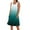 Green Summer Dresses Clearance, variant on OSFVNOXV Sleeveless Dress for Women Summer Casual Stretch Fit Pleated Loose Fit Boho Beach Cover-Ups with Pockets for Vacation
