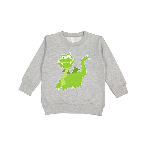 Inktastic Green Dragon Toddler Sweatshirt