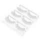 thumbnail image 5 of pares de pestañas postizas, pestañas artificiales, maquillaje, pestañas postizas blancas, maquillaje, pestañas postizas, 5 of 8