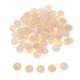 thumbnail image 1 of 100 piezas botones de plástico Hugo trompeta reparación instrumentos color Beige, 1 of 7