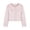 Pink S, variant on Fall Spring Women Jacket Retro Button Decoe Round Neck Single-breasted Chest Pockets Long Sleeves Loose Commuting Dating Coat