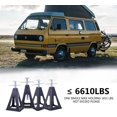 thumbnail image 4 of GarfatolRv Plastic Stabilizer Jacks for RV,  Camper, Cars or Boats,Support up to 6610 lbs (4 Packs), 4 of 5