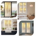 thumbnail image 7 of Abstract Gold Window Privacy Film, Modern Brush Luxury Strokes Artwork Static Cling UV Sun Blocking Heat Control Window Tint Day and Night, Non-Adhesive One Way Windows Privacy Cover 17.7''x78.7'', 7 of 7