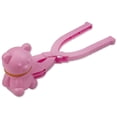 thumbnail image 3 of Clip para hacer bolas de nieve en forma de oso juguete de lucha de invierno para niños rosa, 3 of 6