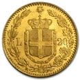 thumbnail image 2 of Italy Gold 20 Lire AU/BU (Random), 2 of 2