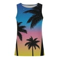 thumbnail image 3 of AIEOTT Mens Hawaiian Tank Tops Palm Tree Sleeveless Shirts Summer Casual Tank Tops Graphic Print Sleeveless Tshirt Fashion Vest, 3 of 3