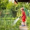 thumbnail image 4 of IMossad Garden Support Frame for Cucumbers - A-Frame Trellis with Steel Core Stakes, Netting & Ties - Foldable Design for Squash, Peas & Climbing Plants, 4 of 6