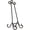 Dark Bronze, variant on A&B Home Cormac Metal Plate Holder, Large-Color:Dark Bronze,Style:Classic Vintage