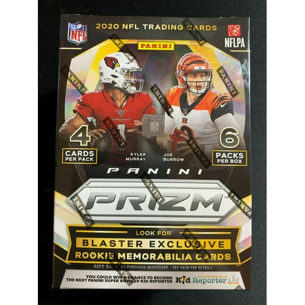 New FactorySealed 2020 Panini Prizm NFL Blaster Box 6 Packs 24 Cards