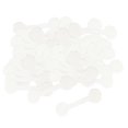 thumbnail image 1 of 100pcs Joyería s Pendientes Etiquetas Etiquetas de precio Etiquetas autoadhesivas Etiquetas Blanco redondo Sunnimix Etiqueta de precio de etiqueta, 1 of 8