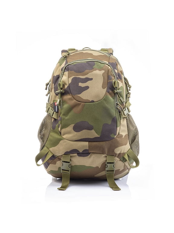 Outdoor Tactical Army Camouflage Mountaineering Backpack,Black