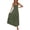 A-Green1091, variant on SONXAHE Women's Smocked Strapless Maxi Dress Lace-Inset Beach Casual Tiered Long Sundress