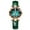 BlueGreen-P, variant on Watch for Women Round Quartz Waterproof Wristwatches Luxury Jewelry Design Women Watches Stainless Steel Band Ladies Watch Gift for Women