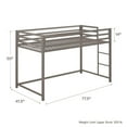 thumbnail image 3 of Miles Metal Junior Twin Loft Bed, 3 of 9