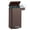 Brown, variant on SONGMICS Trash Can with Lid, 30 L Stainless Steel Step Bin, Brown