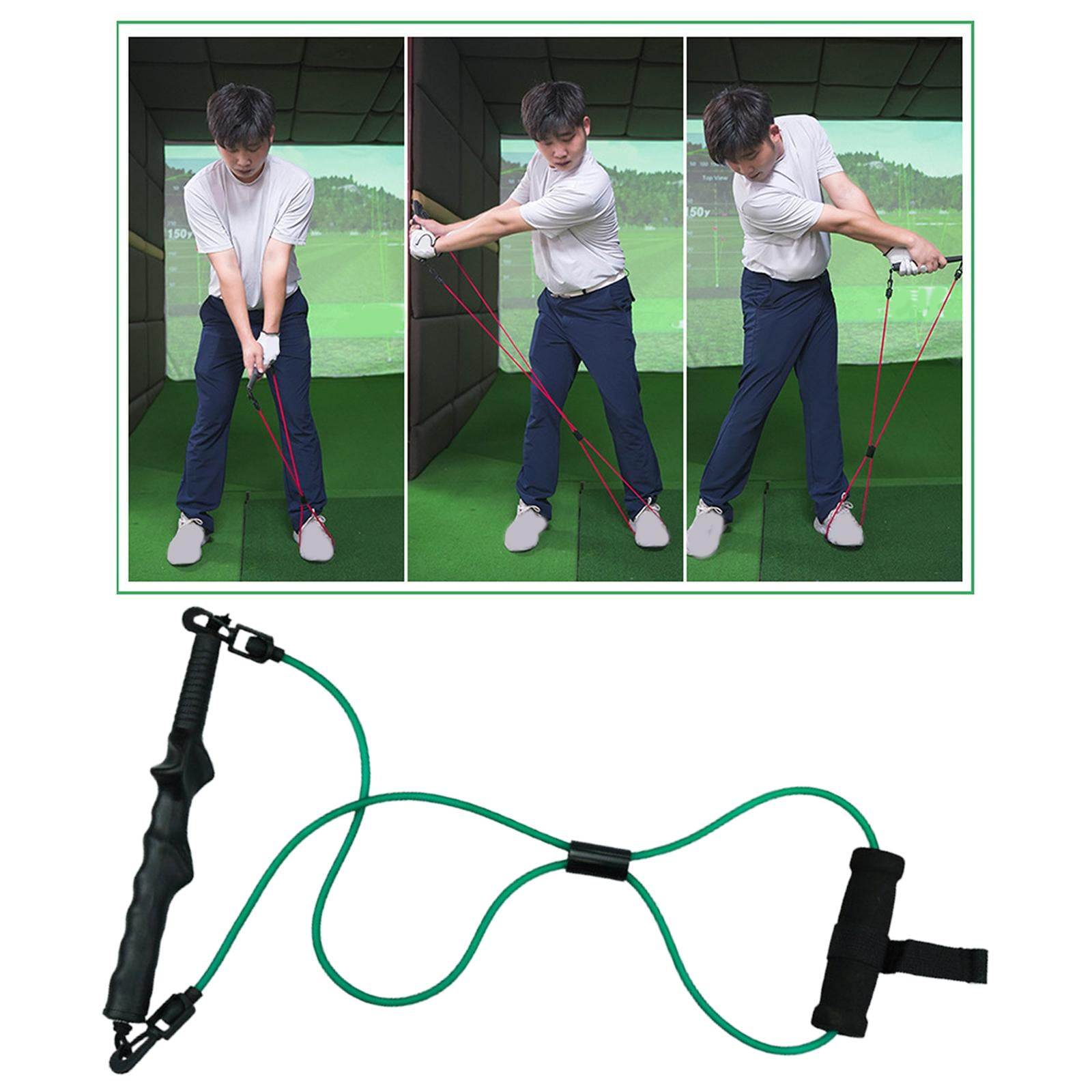 Resistance Bands Practice Exercise Golf Accessories Golf Swing Training Aid for Indoor Outdoor Improved Rhythm Flexibility Balance Gesture Alignment Green Walmart