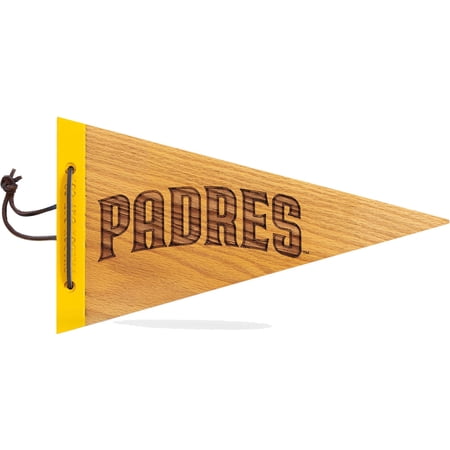 San Diego Padres 7 x 12 Wood Pennant