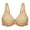 Nude, variant on Wingslove Women's Sexy Sheer Lace Push Up Bra Underwire Mesh Plunge Bralette Unlined Bra, Black 34C
