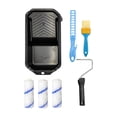 thumbnail image 4 of Flynix Paint Roller Kit Household with Stirring Rod for Walkway Decoration Driveway 4 Inch, 4 of 9