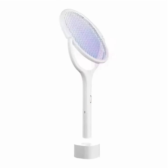 5 in 1 Fast Charging Racket Lure Fly Bug Safety Insulated Battery Powered Lamp ABS Adjustable Electric Mosquito Swatter