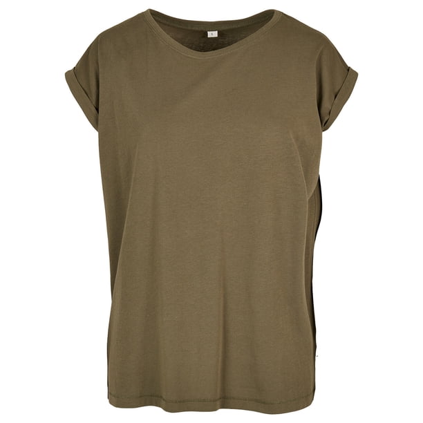 Build Your Brand - Camiseta de Orgánica para Mujer (Oliva)