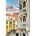 thumbnail image 2 of Blaustein, Alan 11x14 White Modern Wood Framed Museum Art Print Titled - Scala Contarini del Bovolo #2, 2 of 4