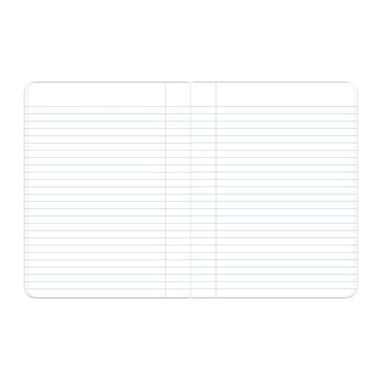 Superman Composition Writing Notebook, 9.75 in, 80 Sheets, Wide Rule, Multi-Color