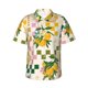 thumbnail image 1 of Fotbe Fruit Camisa Hawaiana para Hombre Unisex – Camisa Casual de Verano con Botones de Manga Corta de Algodón y Lino,Large, 1 of 7