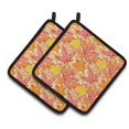 thumbnail image 1 of Carolines Treasures BB7498PTHD Automne Feuilles Aquarelle Rouge Paire de Porte-Pot, 1 of 3
