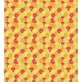 thumbnail image 3 of Colorful Duvet Cover Set, Fresh Ripe Citrus Fruits Orange Grapefruit and Lemon Repeating Circular Pattern, Decorative 3 Piece Bedding Set with 2 Pillow Shams, King Size, Multicolor, by Ambesonne, 3 of 3