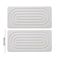 thumbnail image 3 of EQWLJWE Kitchen Utensils Gadgets Absorbent Diatomite Tray Kitchen Soap Hand Soap Pot Drying Mat, 3 of 7