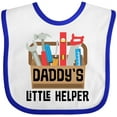 thumbnail image 3 of Inktastic Daddys Little Helper Tool Box Boys or Girls Baby Bib, 3 of 4