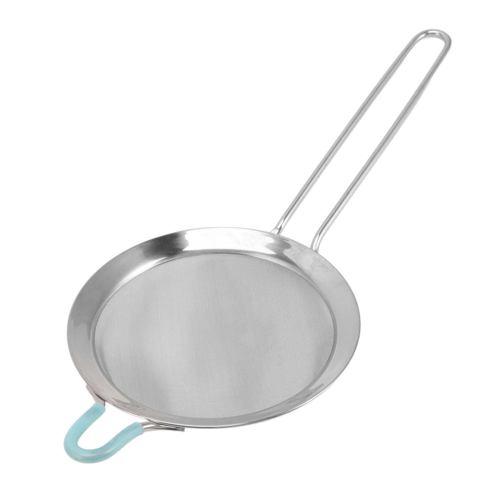 Fine Mesh Strainer with Silicone Handle 5 — The Grateful Gourmet