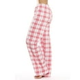 thumbnail image 3 of DxhmoneyHX Women Pajama Pants Plaid Buffalo Sleepwear Pajamas Pants Soft Casual Loose Drawstring PJs Sleepwear, 3 of 4